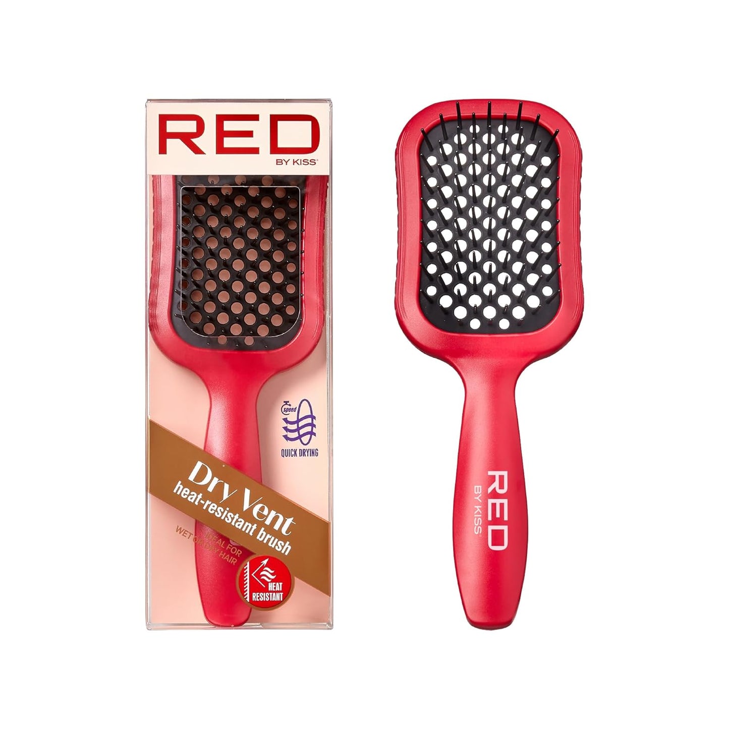 RED by Kiss Dry Vent Heat-Resistant Hair Brush