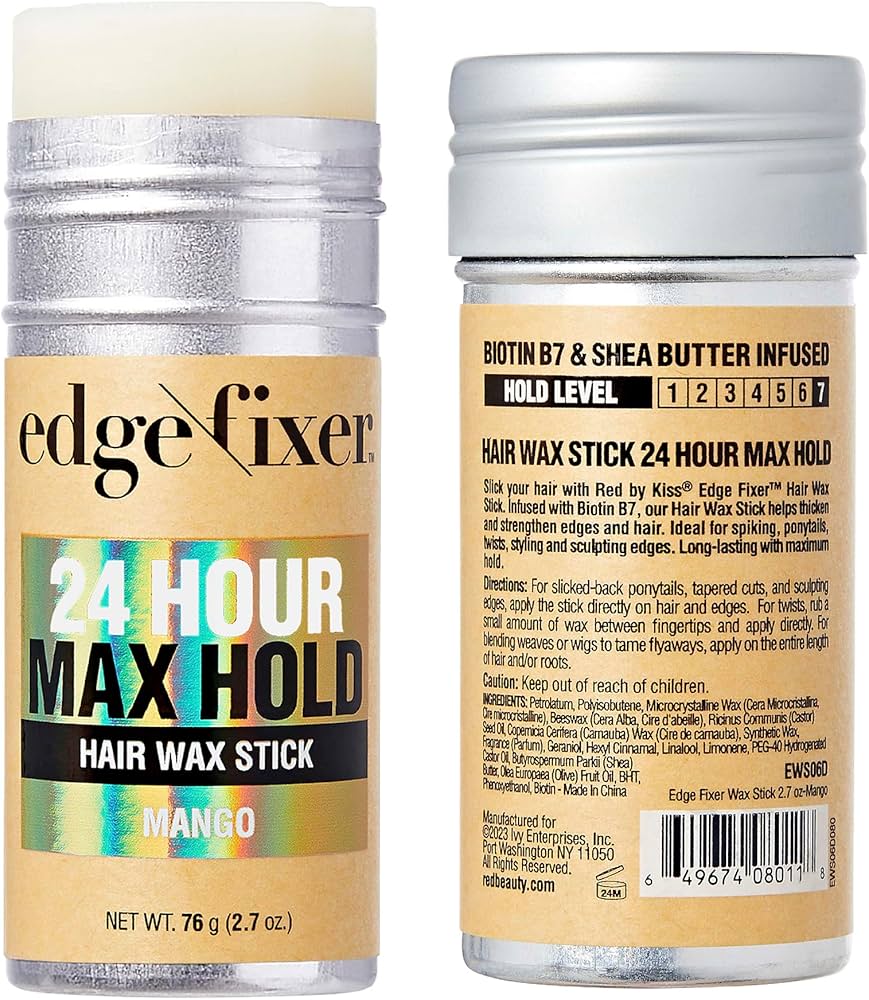 24Hr Wax Stick Max Hold - Red by Kiss